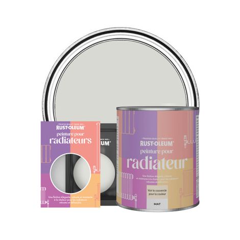 Peinture pour Radiateur, Finition Mate - Gris d'Hiver (1/3)