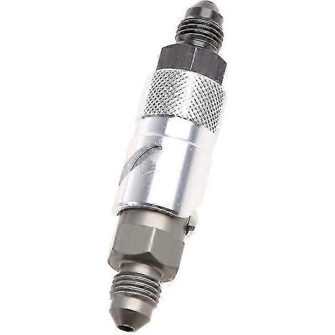 Adaptateur de raccord rapide pour liquide de frein An3, adaptateur de tuyau de frein, accessoire de moto en aluminium E8bc -/jy (Argent-B) (1/5)