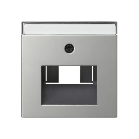 Gira Copertura BSF UAE/IAE + Rete System 55 Acciaio inox [0284600], 0284 600