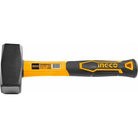Mazza Martello da Muratore 1 Kg INGCO Mazzetta 1000 gr Testa Acciaio al carbonio