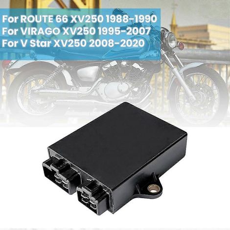 Neuer CDI-Zündchip 2UJ-82305-00-00 für Yamaha ROUTE 66 XV250 1988-1990 / VIRAGO XV250 1995-2007 / V Star