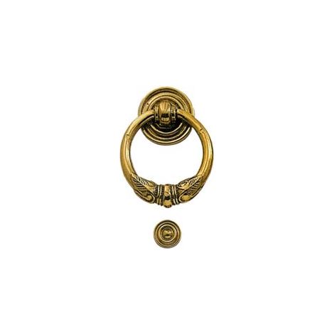 BATTENTE IMPERO IN OTTONE LUCIDO  mm.110x125h.