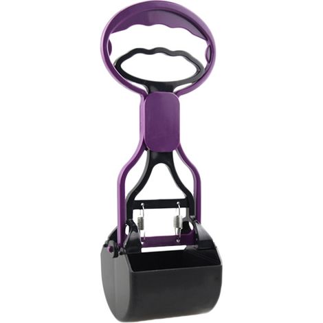 Pelle à crottes pour animaux de compagnie, longue, portable et durable, pour crottes de taille moyenne ou de petite taille, pour chiens et chats (1/4)