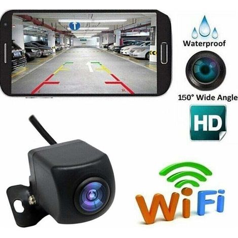 Caméra de recul sans fil HD WiFi – Vision nocturne 5-10m – Moniteur LCD étanche IP67 – Angle de vision 120° à 150° (1/5)