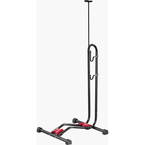 Mophorn Soporte para bicicletas de montaña y carretera ajustable de 406,4-700 mm, diseñado para uso vertical y horizontal. Ideal para estacionamiento y almacenamiento en garajes, porches