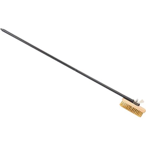Brosse pour Four à Pizza avec grattoir, Brosse pour Pierre (1/5)
