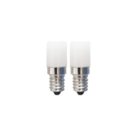 Lot de 2 Lampe E14 LED Ampoule pour Réfrigérateur, 2 W - Blanc Froid - 6500K, Ampoule LED réfrigérateur E14 (1/5)