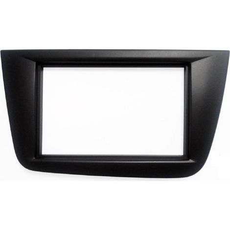 Facade autoradio FA158F compatible avec Seat Altea Altea XL Toledo ap04 - Noir