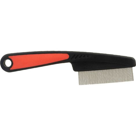 Peigne anti-puces pour chiens et chats - Peigne à dents en acier inoxydable (1/4)