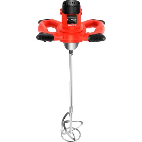 Malaxeur à béton, moteur haute puissance, contrôle de vitesse réglable, 1500W (1/2)