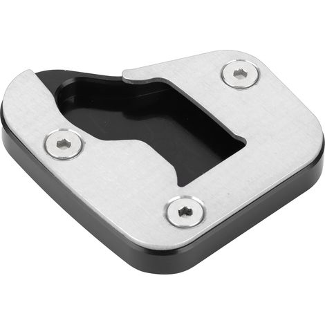 Extension de béquille latérale de moto, coussinet d'agrandissement adapté à SUZUKI HAYABUSA GSXR 1300R 08-19argent (1/5)