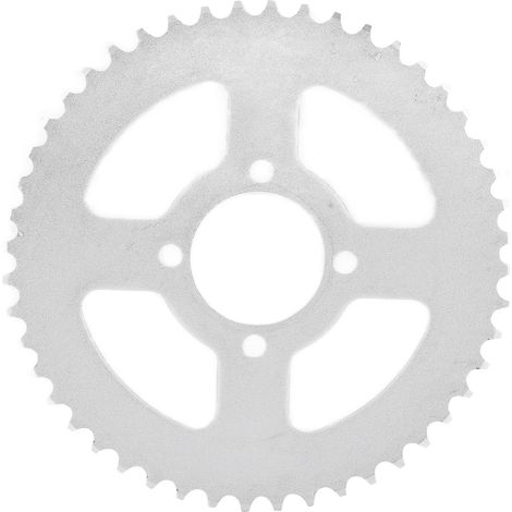 Pignon arrière 52mm 48 dents en acier pour vélo électrique, karting et motocross - Jeu complet (1/5)