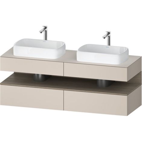 Duravit Collection One Konsolenwaschtischunterbau, 2 Auszüge, 2 (1/2)