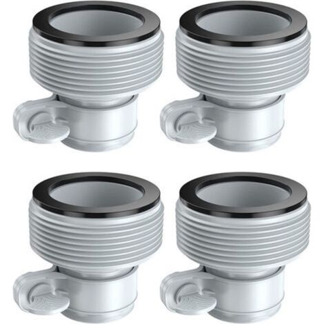 Interface de pompe filtrante INTEX 1,25 pouces modifiée en 1,5 pouces 4pcs (1/5)