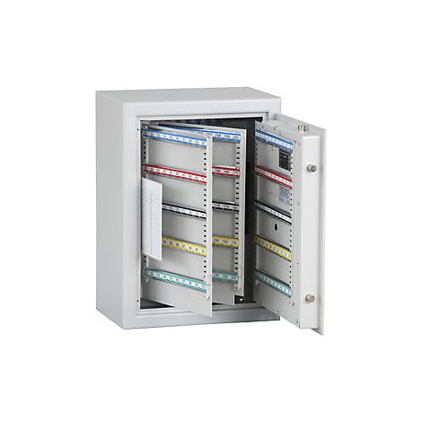 Caja de caudales para llaves gris luminoso listones de