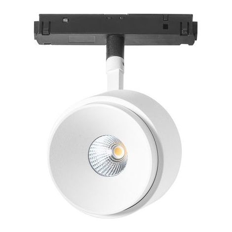 GENOVA SP - FARETTO PROIETTORE LED BINARIO 48V BIANCO ROTAZIONE E INCLINAZIONE 3000K 410LM 8,5W (1/2)