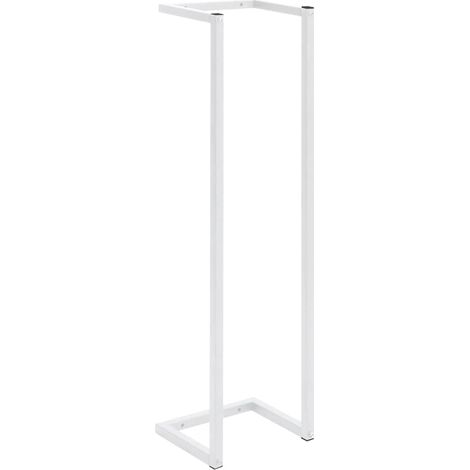 Maison Exclusive - Portasciugamani Bianco 25x20x95 cm in Acciaio