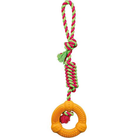 Giocattolo da mordere per cani Trixie Poliestere Cotone Ø 12 × 41 CM
