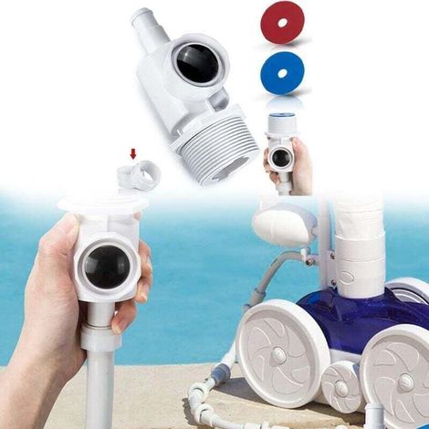 UlisemConnecteur UWF mural complet pour 9-100-9001 pour Polaris 180 280 380 480 3900 pour aspirateurs de piscine Zodiac Prise murale Robot nettoyeur de piscine (1/4)