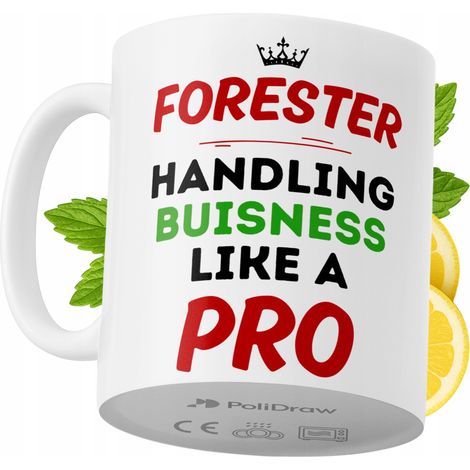 Taza divertida para un guardabosques. Taza de café/té con diseño gráfico y texto humorístico. Taza ideal para cumpleaños, santos, días festivos. Taza premium para ocasiones especiales en casa, la ofic (1/5)
