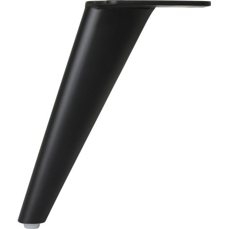 Bein SL020 H155 Bein für Möbel unter dem Schlafsofa, Loft-Design SL020 schwarz matt H155