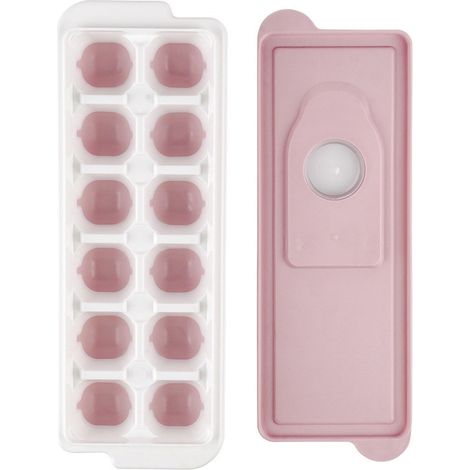 Moule à glaçons en silicone pour congeler des glaçons avec couvercle (1/5)