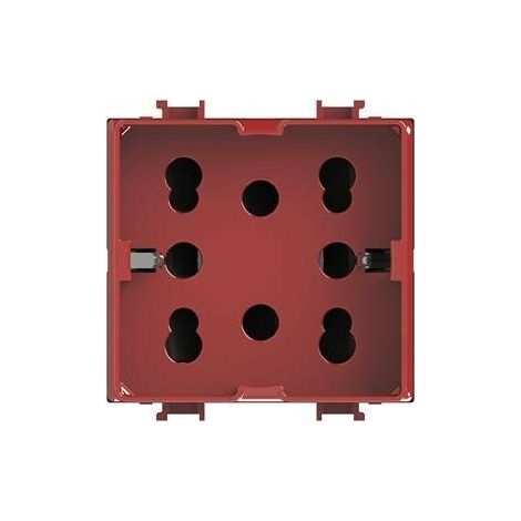 Polivalent presa pour bticino matix red color 4b.amr.h21