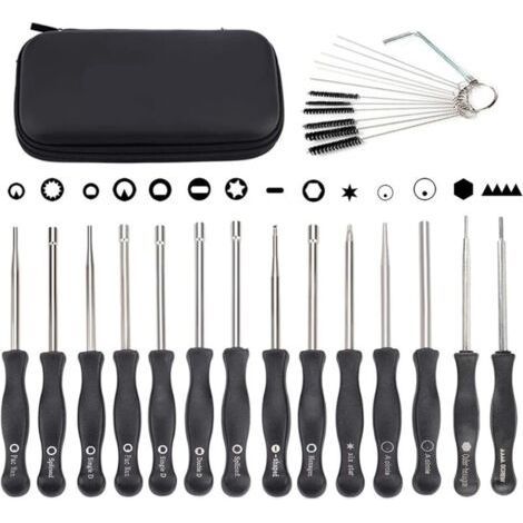 Lot de 14 outils de réglage de carburateur avec vis Vis à tête hexagonale pour petit moteur à 2 temps pour Poulan Remplacement pour Husqvarna pour STIHL pour Echo tronçonneuse Trimmer (1/5)