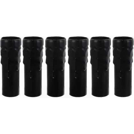 Lot de 6 cache-douilles E14 pour lustres à culot candélabre (1/2)