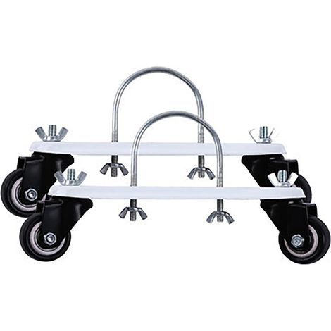 Roulette De Radiateur Remplie D'huile 2 Pièces Chauffage Électrique Mobile Base Universelle Facile À Installer Roulette De Chauffage Remplie D'huile avec (1/4)