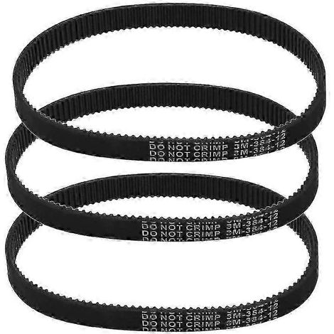 Courroies de transmission 3M-384-12, 3 pièces - scooter, vélo électrique et moto (1/5)