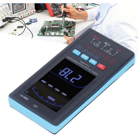 Multimètre intelligent DM97S+ à écran couleur, multifonctionnel, haute précision, résistant à la brûlure, écran 3,5 pouces, entièrement automatique, pour le test et la réparation. (1/5)
