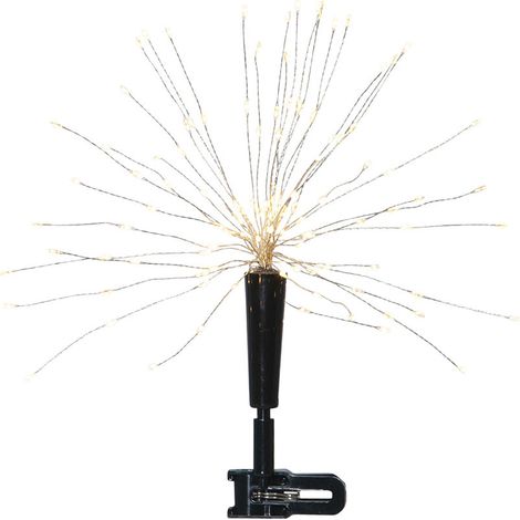Outdoor- Baumspitze ,Firework Topstar', 120 warmweiße LEDs, Netzbetrieb, Ø 27cm (1/3)
