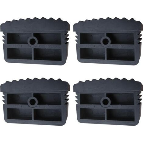 4Pcs pieds d'échelle,pieds de rechange capuchons couvre pieds coussin de protection d'échelle en PVC,stabilisateur pièces de rechange pour échelles,échelles télescopiques,échelles à chevrons (1/5)