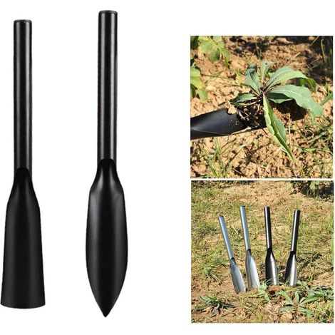 Pelle de jardinage à main en feuille saule outil pour creuser transplanter désherber extérieur (1/5)
