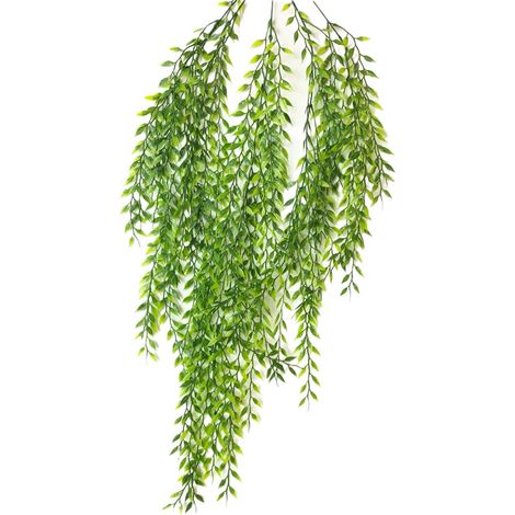 Künstliche grüne Pflanzenwanddekoration, Ranken, Blätter, für Hochzeiten, Zuhause, Festsaal, Garten