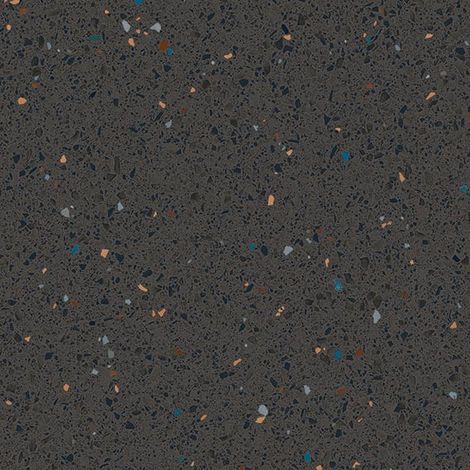 Carrelage extérieur antidérapant effet terrazzo uni noir 20x20 cm MICRA R Grafito (Vendu par boite de 1m2) (1/3)
