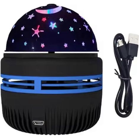 Veilleuse LED étoilée pour chambre d'adulte, lampe de projection romantique multifonctionnelle, configuration pour salle de jeux (1/2)
