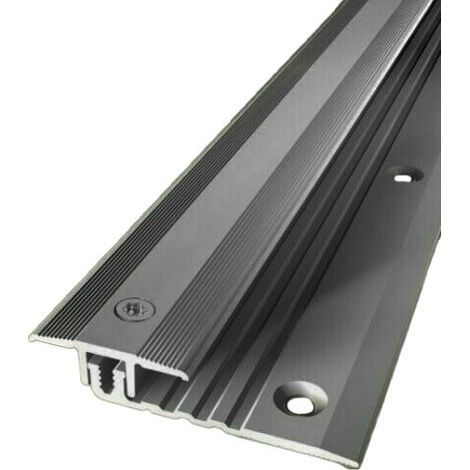 Küberit PPS-Champion Übergangsprofil-Vinyl 378 4-9,5mm Edelstahl 270cm
