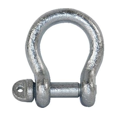 Manille Lyre Zinguée 22mm Manille Lyre Zinguée Haute Résistance - Vigouroux