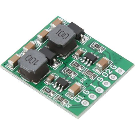 Module convertisseur CC-CC à deux canaux pour composants industriels 12 V, 5 V, 3,3 V, 10 W ND4012DA (1/5)