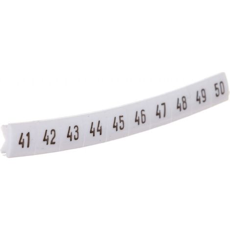 Pennarello DK2/Z6 /41-50/ bianco 89205006 /100 pz./