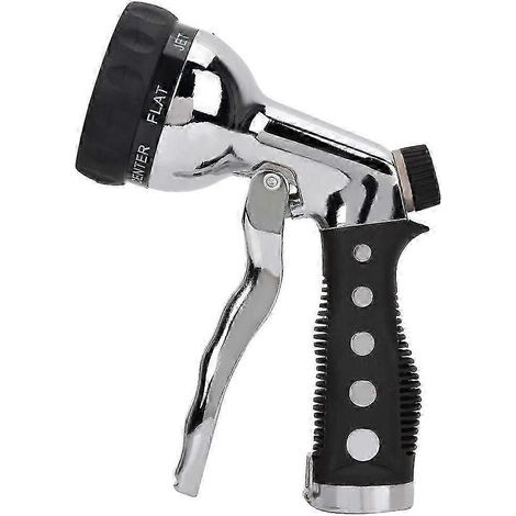 Gargen Water Gun, Zinc Alloy Water Sprayer Spray Hose Nozzle 3/4" High Pressure Garden Yard Sprayer Car Washing Tool for Plants Watering, Cleaning (1/5)