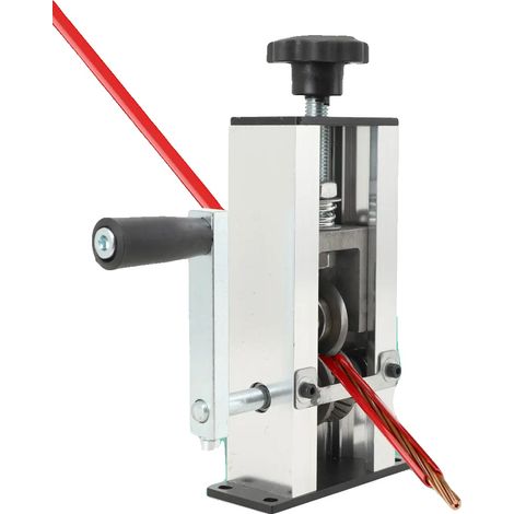Herramienta manual para pelar cables, construcción de hierro y acero, rango de espesor de cable de 1 mm a 25 mm, dimensiones 15 x 16 x 7 cm, peso del paquete 1,4 kg, posición de la cuchilla ajustable. (1/5)