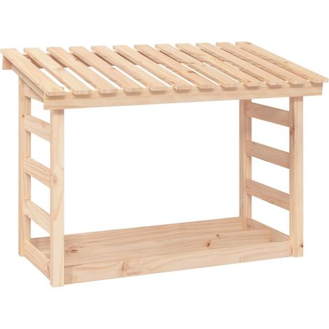 Maison Exclusive - Leñero de madera maciza de pino 108x64,5x78 cm (1/5)