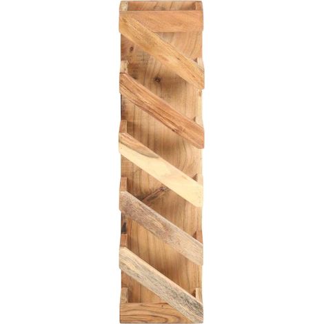 Maison Exclusive - Casier à bouteilles pour 5 bouteilles Bois d'acacia massif (1/5)