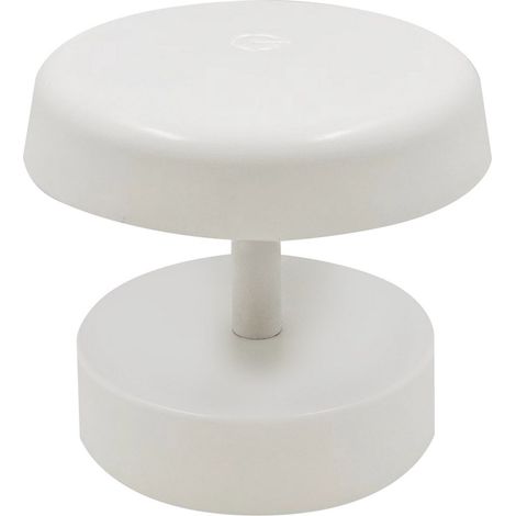 Lampada da tavolo led ricaricabile IP54 mod. San colore bianco