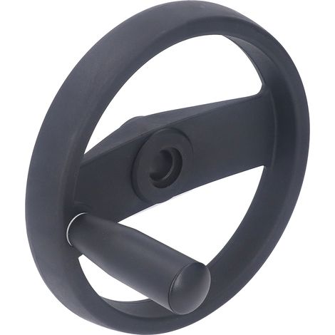 Volant 200 x 18 mm standard en plastique isolant robuste pour tour, fraiseuse et rectifieuse (1/5)