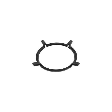 Support Wok en Fonte Noire Antidérapant Universel pour Cuisinière à Gaz, Compatible avec Poêles et Woks