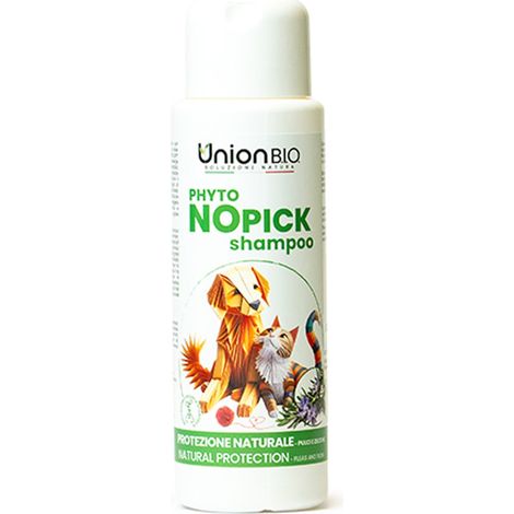 Phito no pick Shampoo per cani e gatti sgradito a pulci e zecche 250 ml